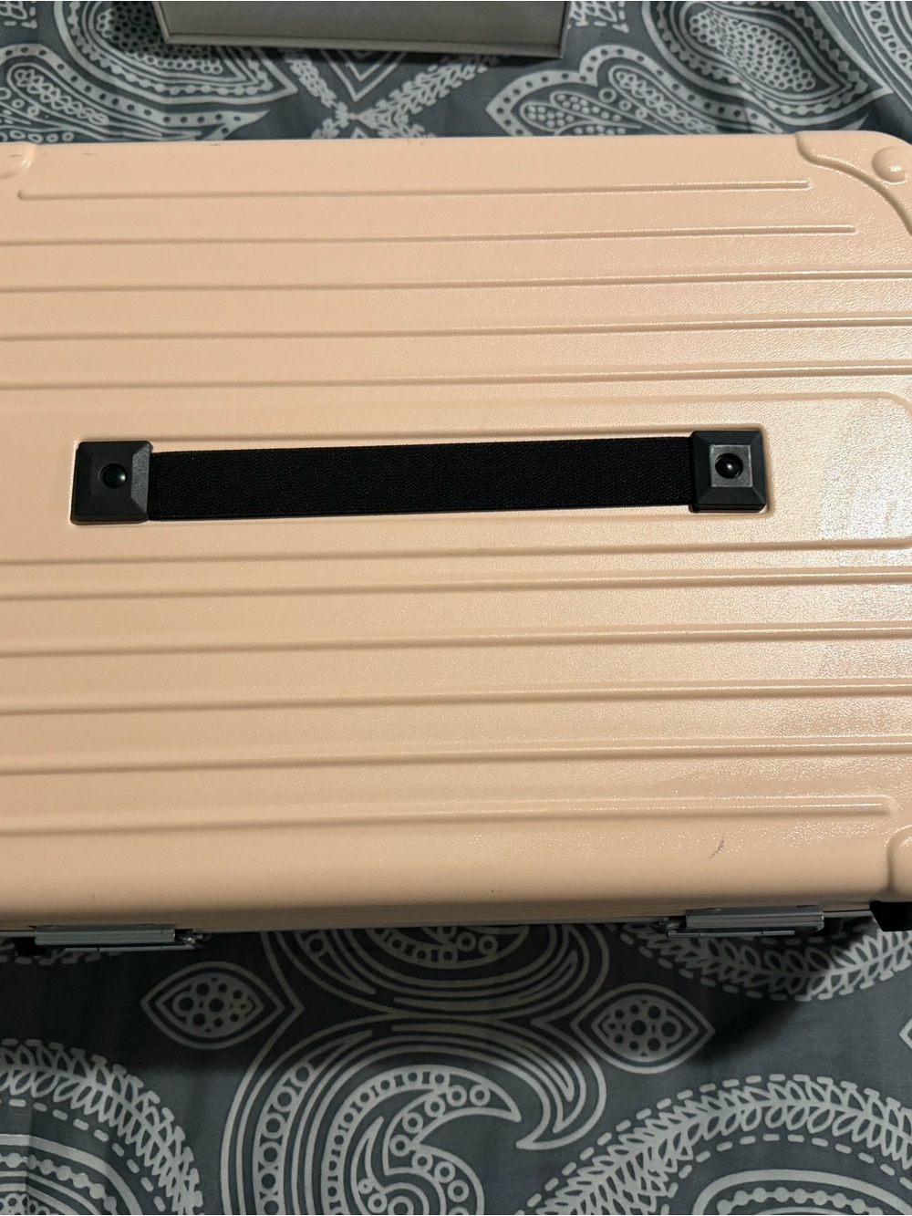 Makeup Train Case - Blush Pink Portable Cosmetic Organizer - Picture 4 of 4